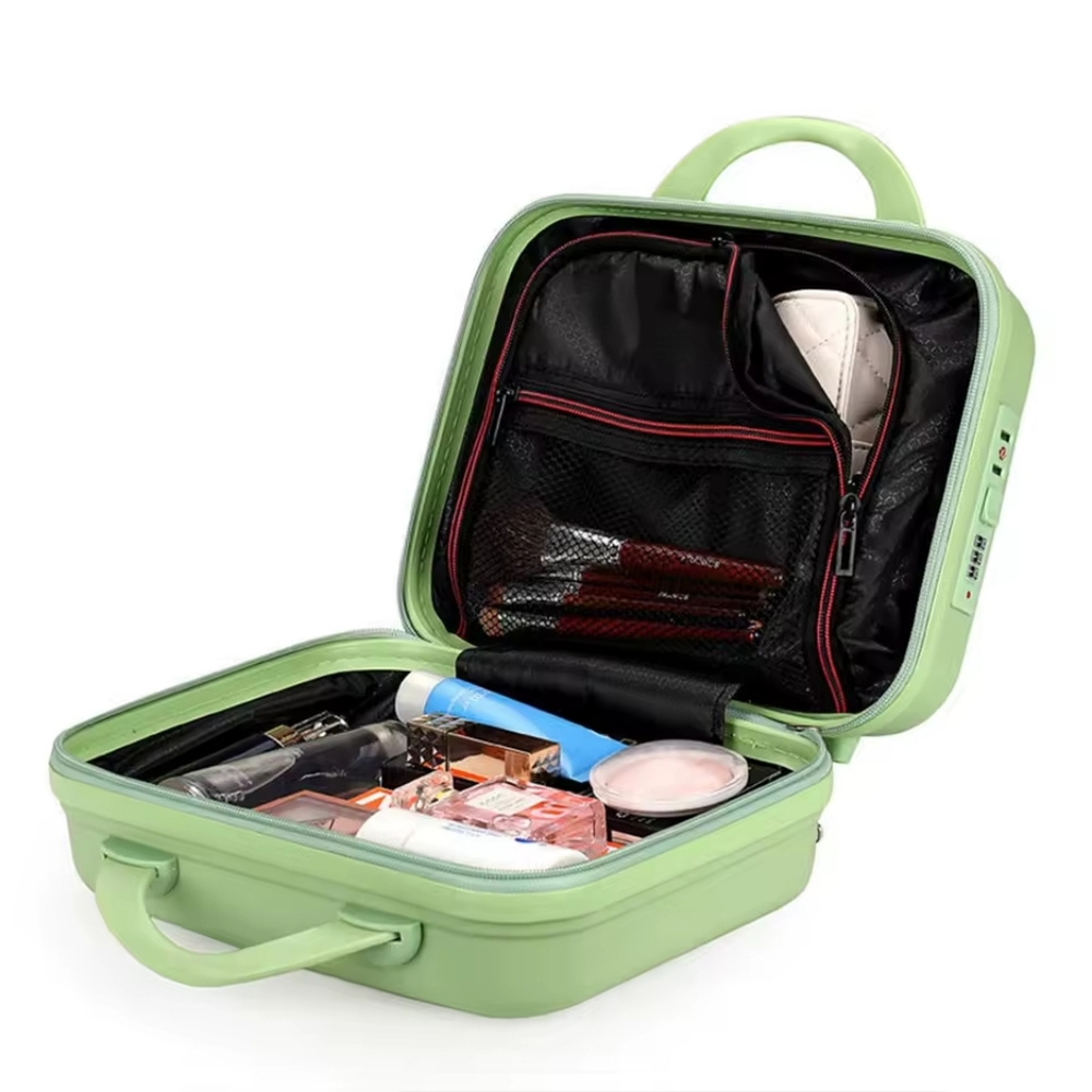 Rilakkuma Hard Shell Small Carry-On Travel Case in Sage Green NEW - Picture 7 of 16